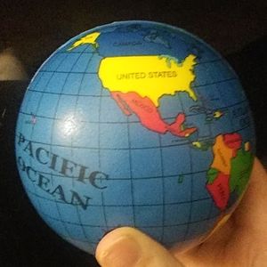 Squishy globe